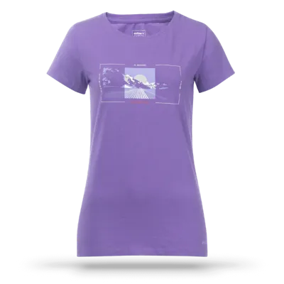 Ženska majica ELAN PRIMETIME PURPLE